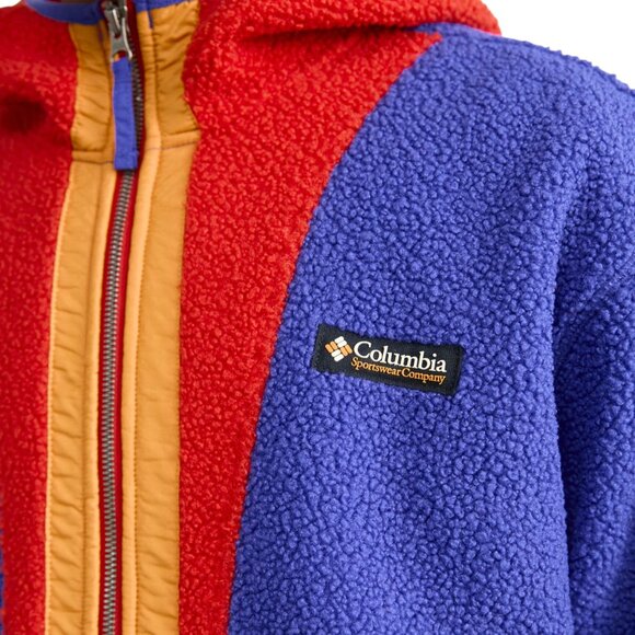 Columbia Backbowl II Remastered Full Zip Fleece Hoodie Jacket Men's Size M NWT - Picture 4 of 16